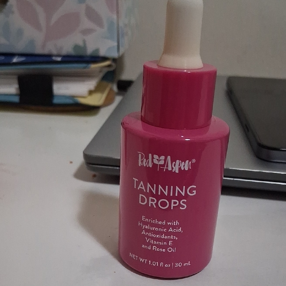 Red Aspen Tanning Drops - Pink - Picture 2 of 3
